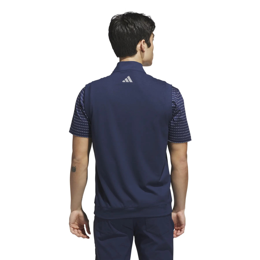 Adidas Mens Ultimate365 Classic 1/4-Zip Vest - Navy