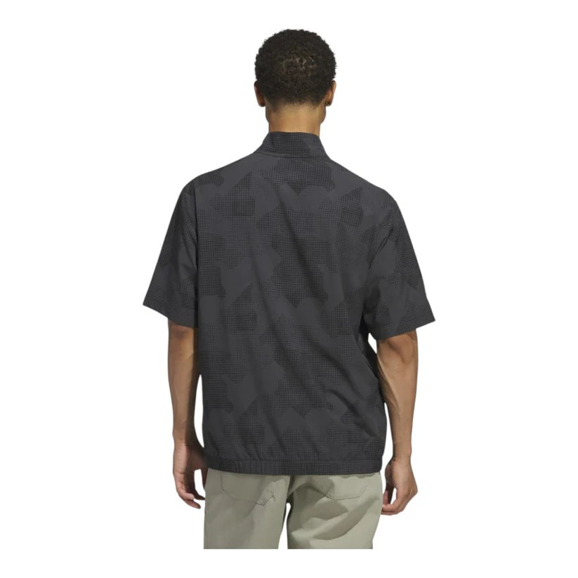 Adidas Mens Go-To DWR SS 1/2 Zip - Black