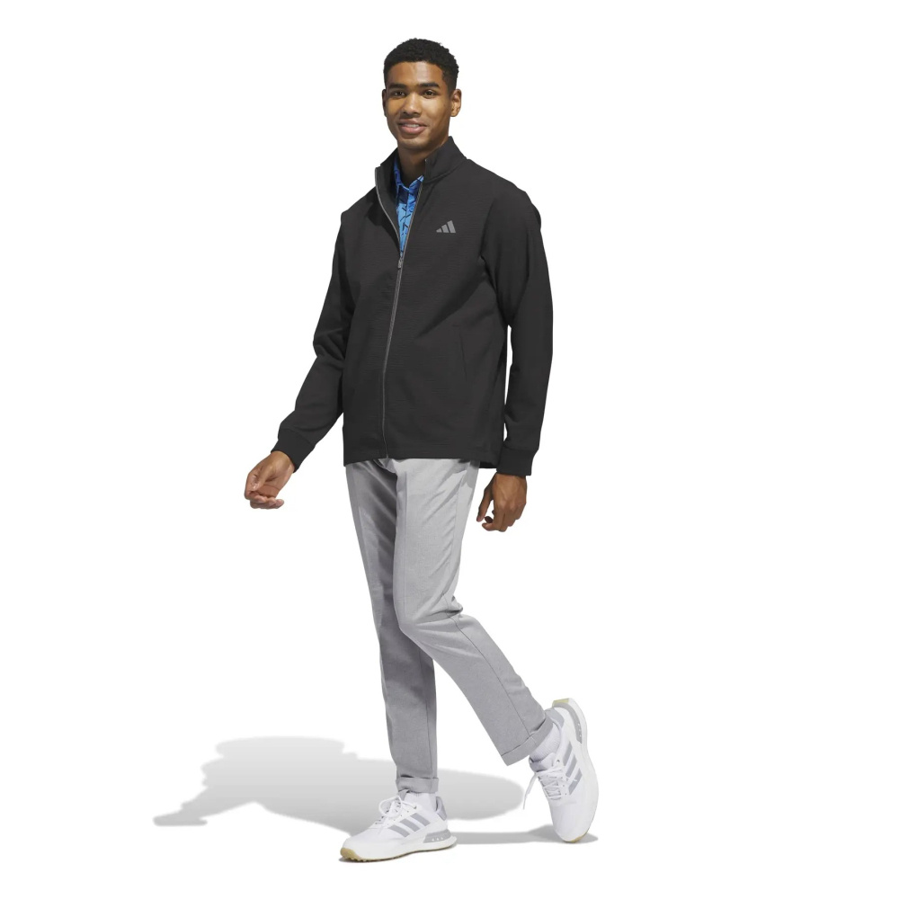 Adidas Mens Ultimate365 Textured Wind Jacket - Black