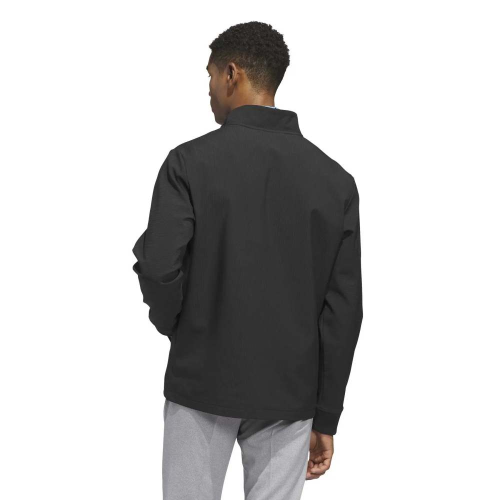 Adidas Mens Ultimate365 Textured Wind Jacket - Black