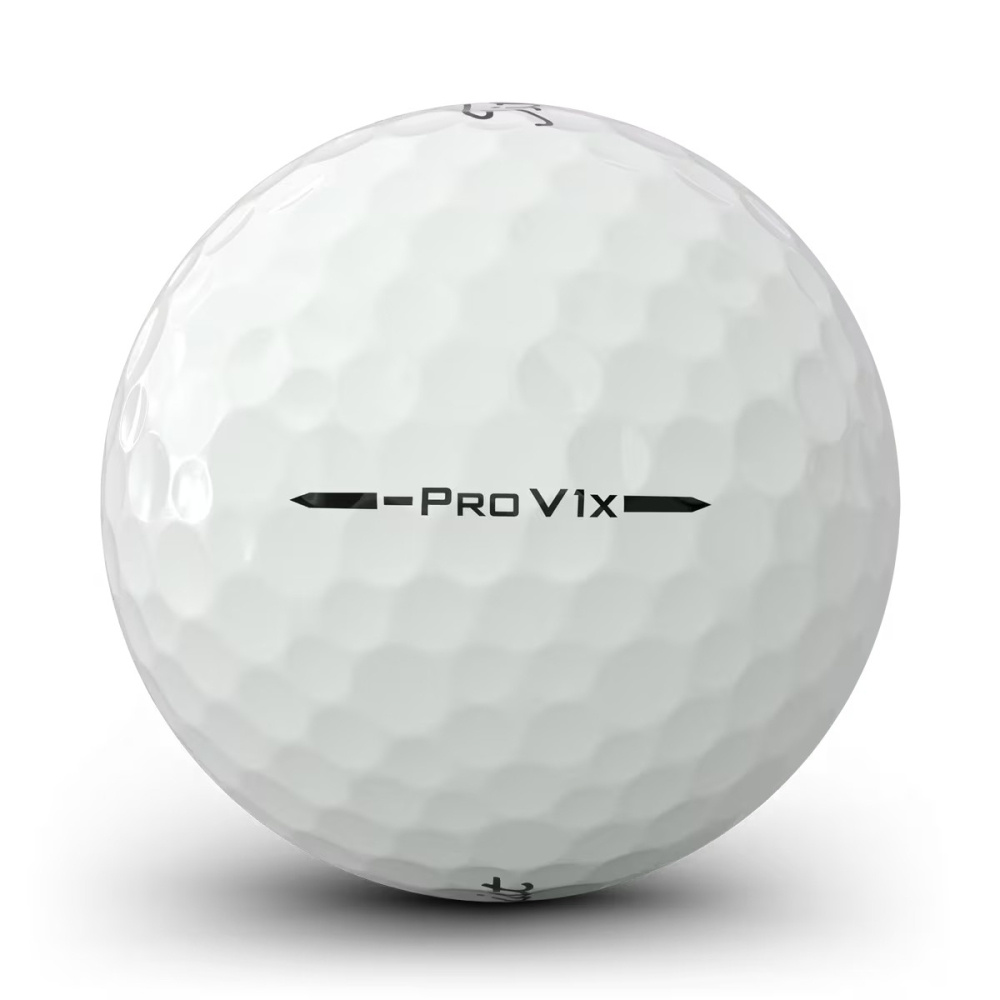 Titleist Pro V1x Left Dash 2026 Logobollar