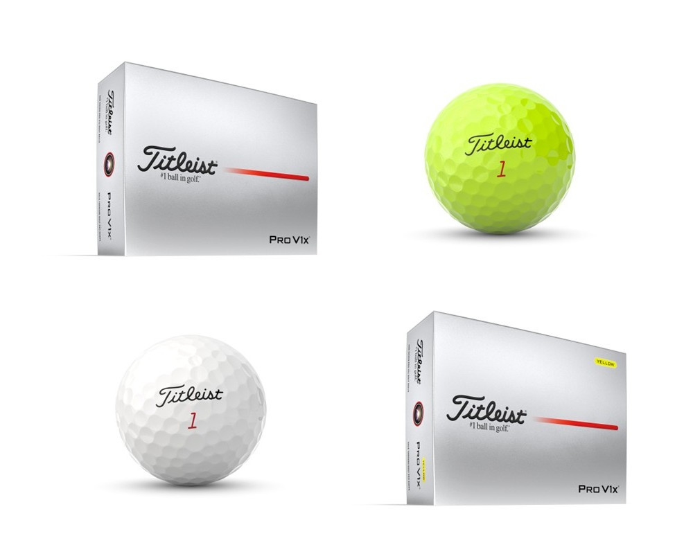 Titleist Pro V1x 2025 Logobollar