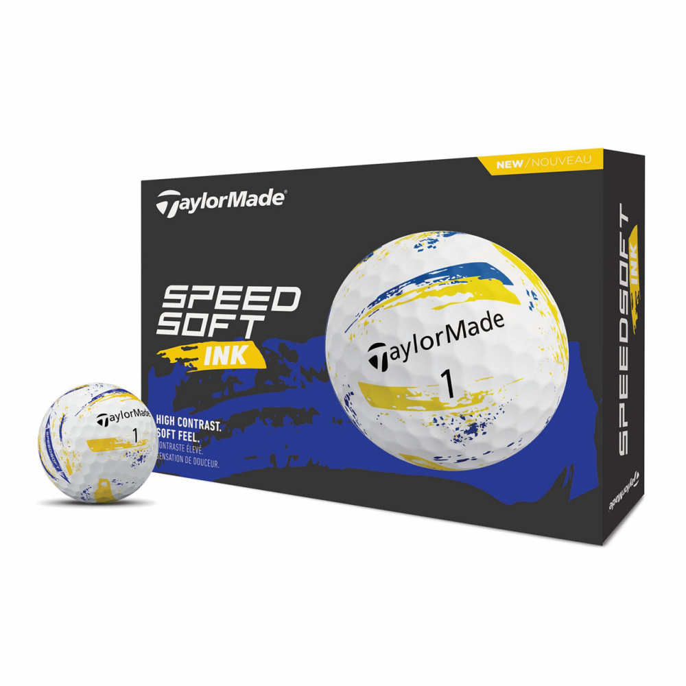 Taylormade Speedsoft Ink 2026 - Yellow/Blue