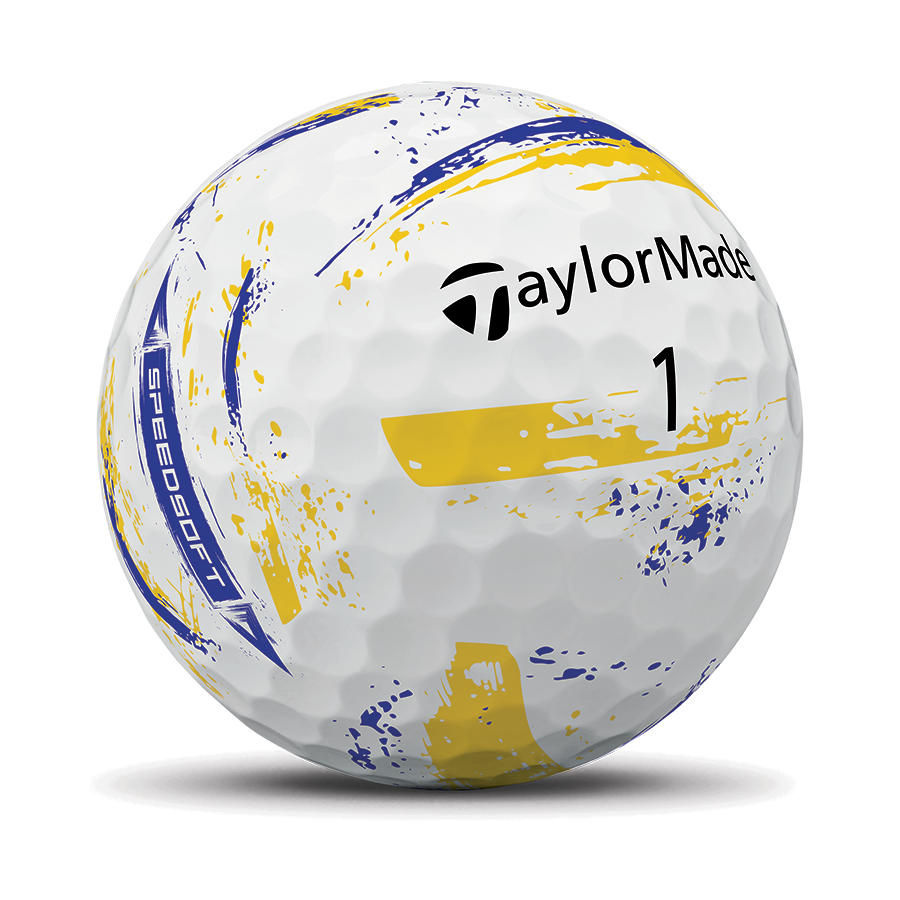 Taylormade Speedsoft Ink 2026 - Yellow/Blue