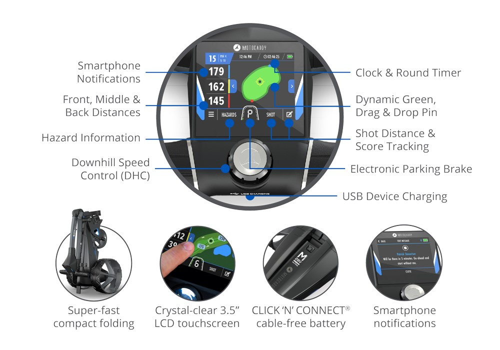 Motocaddy M5 GPS DHC 2024