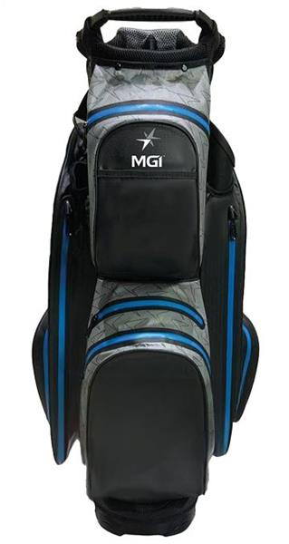 MGI Dri Play Cartbag - Black/Blue