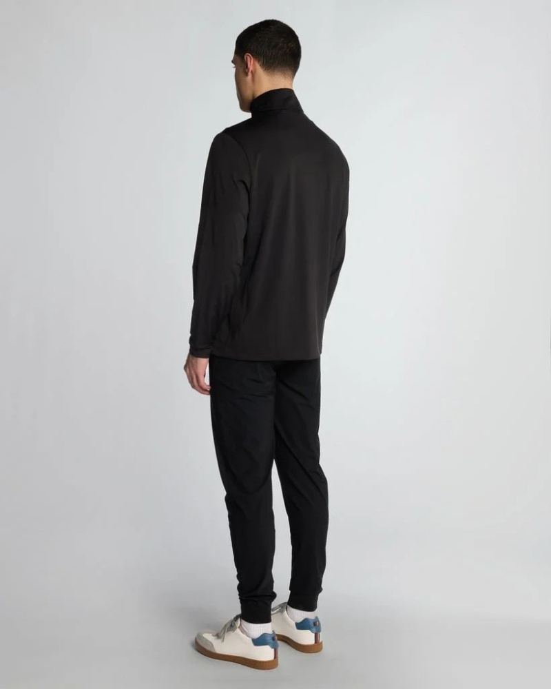 Lyle & Scott Mens Golf Course Midlayer - Jet Black