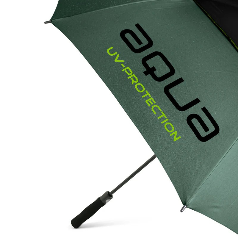 Big Max Aqua UV Umbrella - Forest Green/Black/Lime