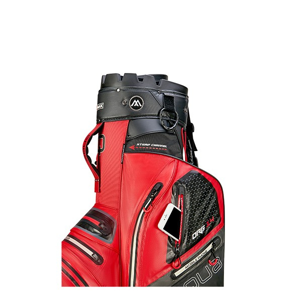 Big Max Aqua Silencio 4 Cartbag - Red/Black