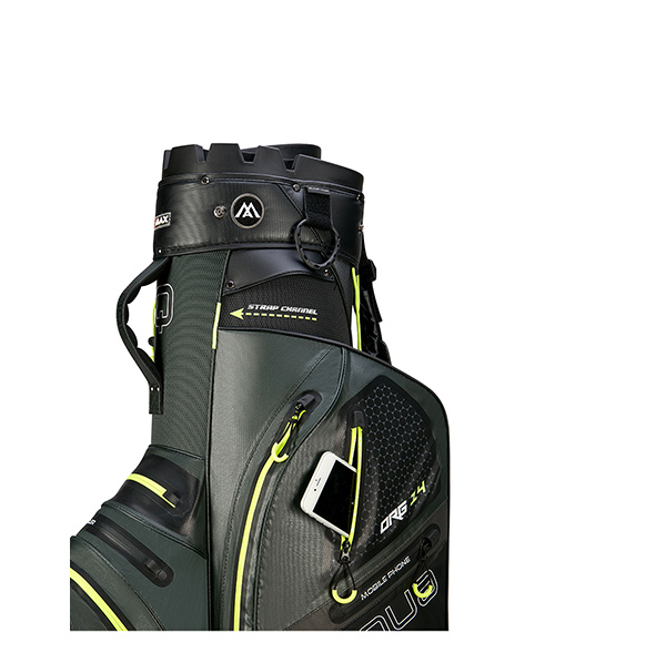 Big Max Aqua Silencio 4 Cartbag - Forrest Green/Lime
