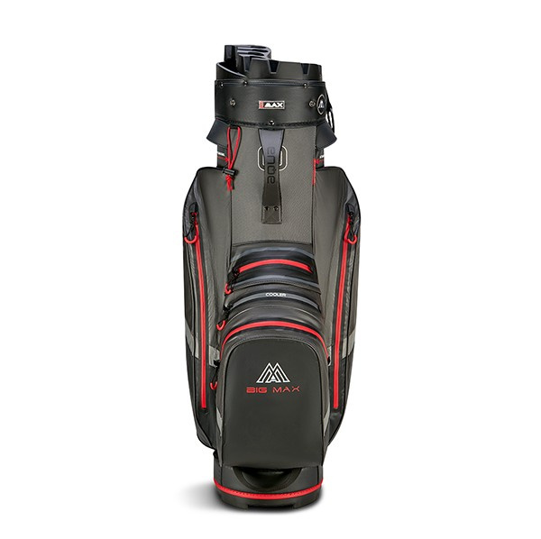 Big Max Aqua Silencio 4 Cartbag - Charcoal/Red