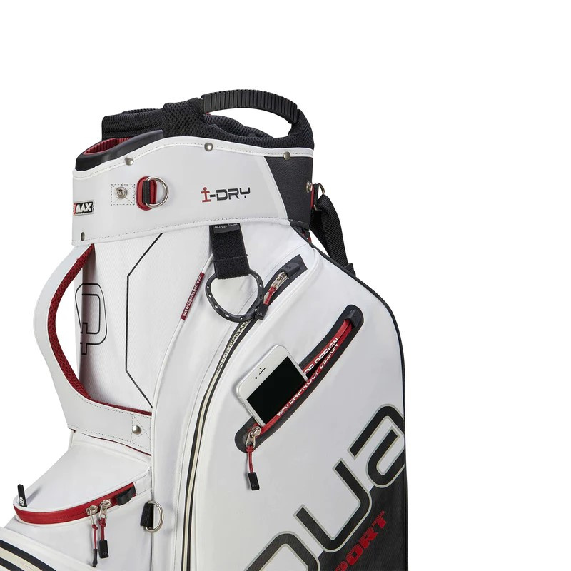 Big Max Aqua Sport 4 Cartbag - Off White/Black/Merlot