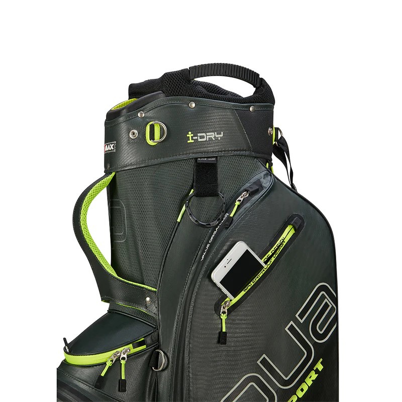 Big Max Aqua Sport 4 Cartbag - Forrest Green/Black/Lime