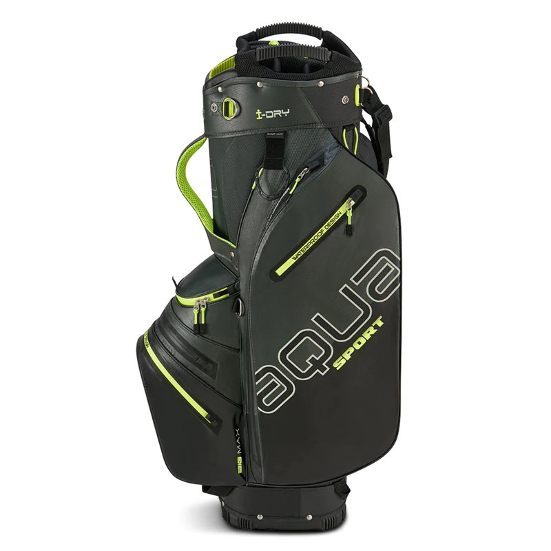 Big Max Aqua Sport 4 Cartbag - Forrest Green/Black/Lime