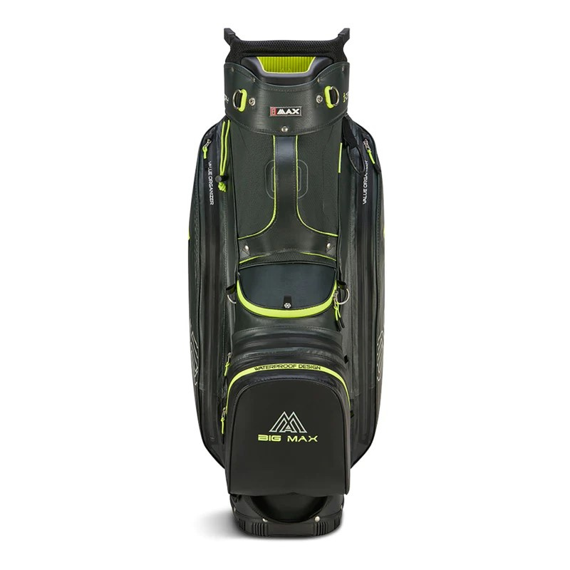 Big Max Aqua Sport 4 Cartbag - Forrest Green/Black/Lime