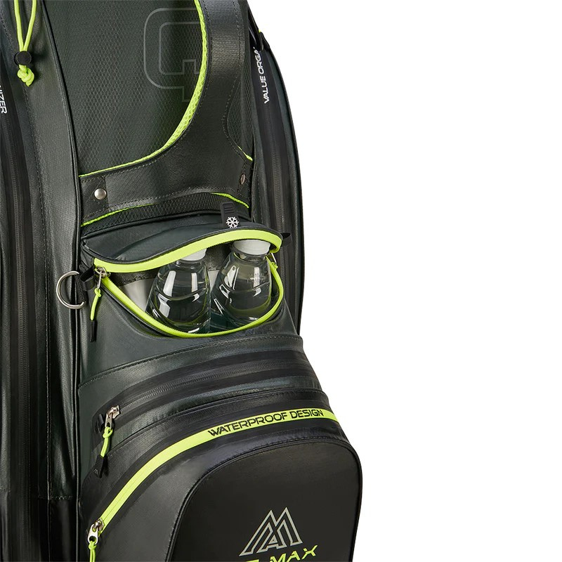 Big Max Aqua Sport 4 Cartbag - Forrest Green/Black/Lime
