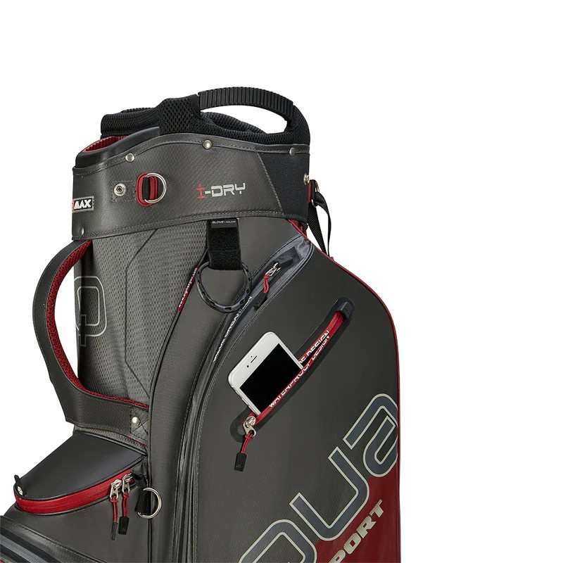Big Max Aqua Sport 4 Cartbag - Charcoal / Merlot