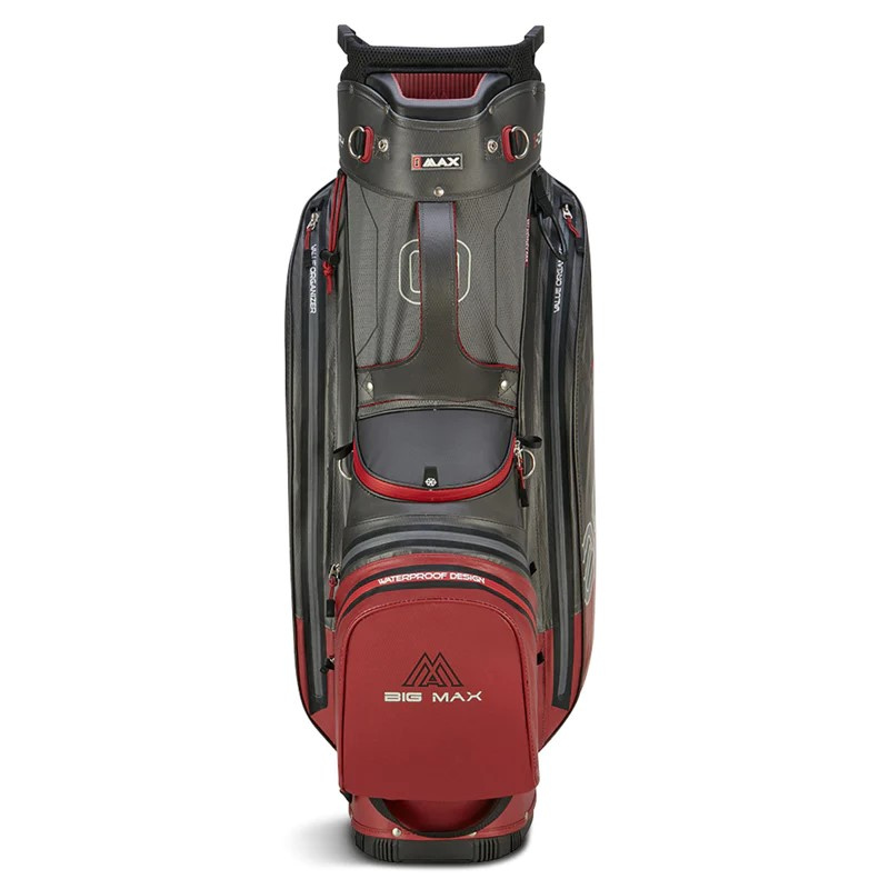 Big Max Aqua Sport 4 Cartbag - Charcoal / Merlot