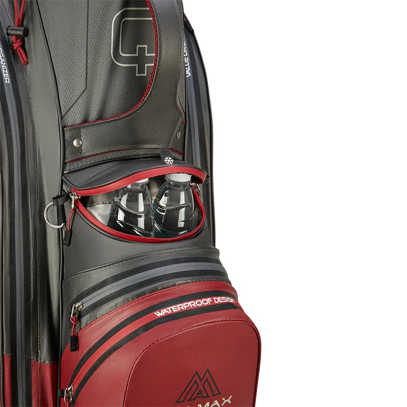 Big Max Aqua Sport 4 Cartbag - Charcoal / Merlot
