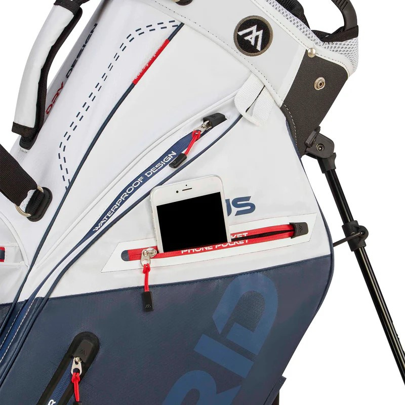 Big Max Dri Lite Hybrid Plus Standbag - Navy/White