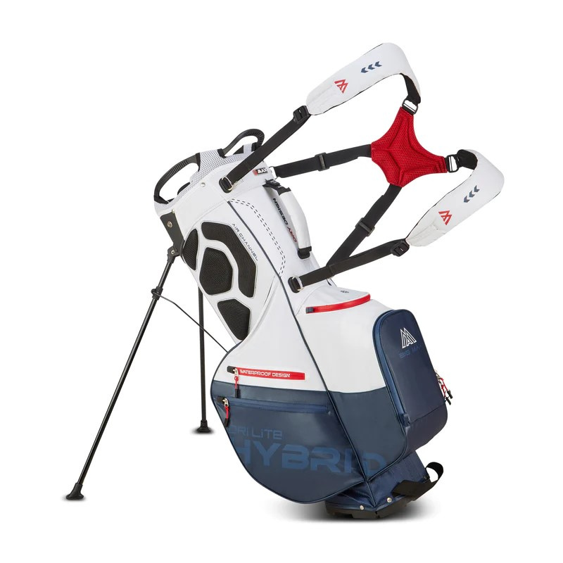 Big Max Dri Lite Hybrid Plus Standbag - Navy/White