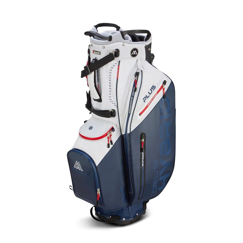 Big Max Dri Lite Hybrid Plus Standbag - Navy/White