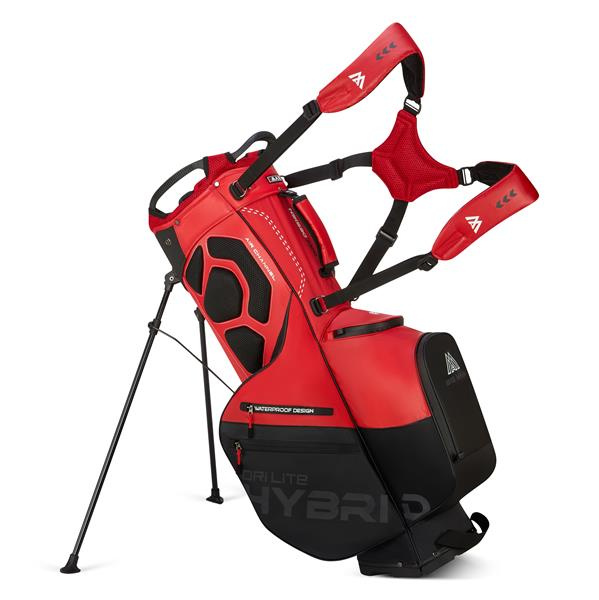 Big Max Dri Lite Hybrid Plus Standbag - Red/Black