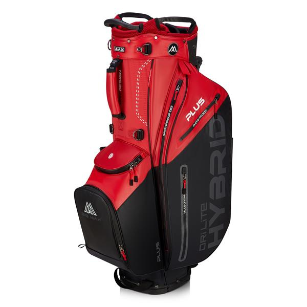 Big Max Dri Lite Hybrid Plus Standbag - Red/Black