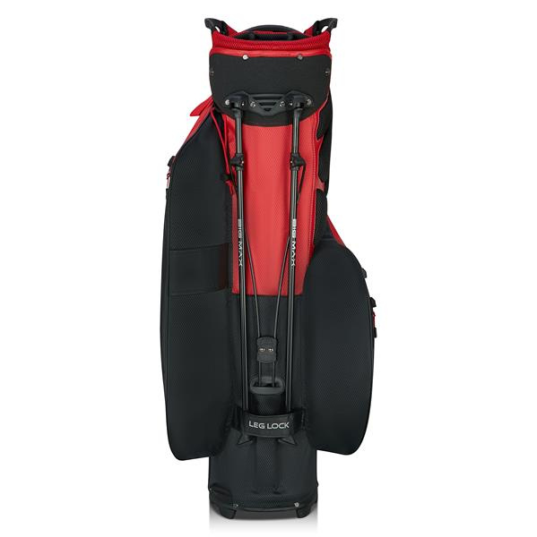 Big Max Dri Lite Hybrid Plus Standbag - Red/Black