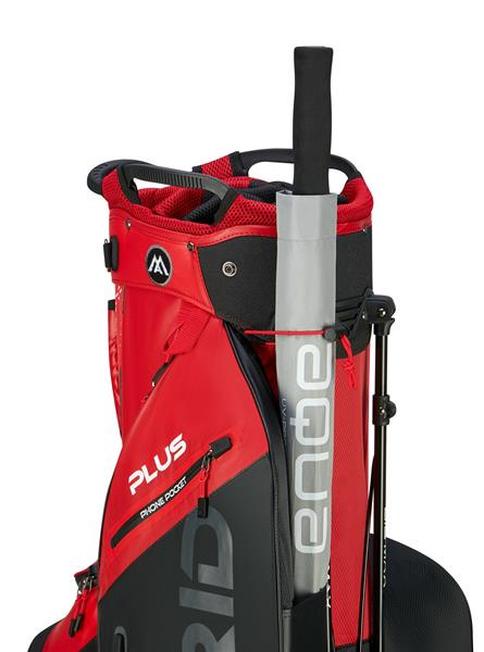 Big Max Dri Lite Hybrid Plus Standbag - Red/Black