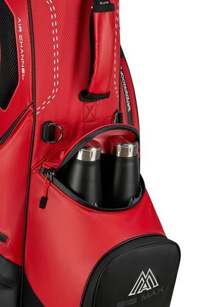 Big Max Dri Lite Hybrid Plus Standbag - Red/Black
