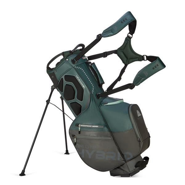 Big Max Dri Lite Hybrid Plus Standbag - Forrest Green/Charcoal