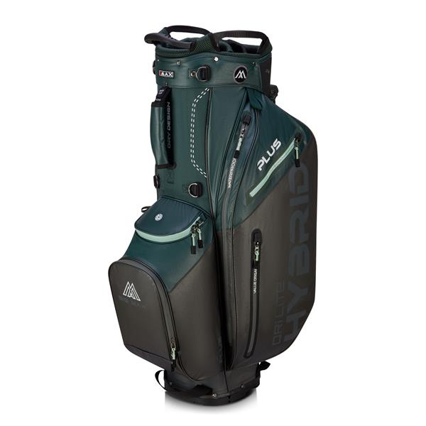 Big Max Dri Lite Hybrid Plus Standbag - Forrest Green/Charcoal