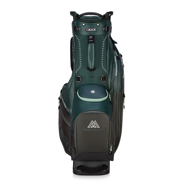 Big Max Dri Lite Hybrid Plus Standbag - Forrest Green/Charcoal