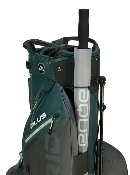 Big Max Dri Lite Hybrid Plus Standbag - Forrest Green/Charcoal