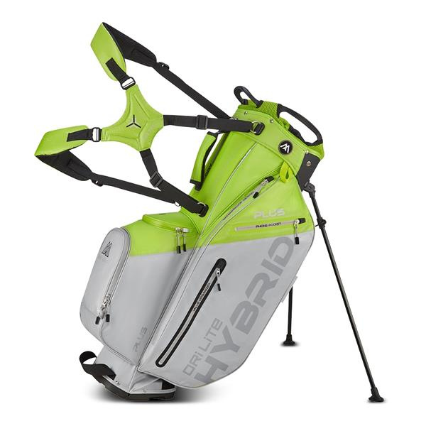 Big Max Dri Lite Hybrid Plus Standbag - Lime/Silver