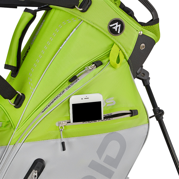 Big Max Dri Lite Hybrid Plus Standbag - Lime/Silver