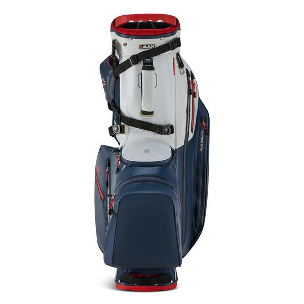 Big Max Aqua Hybrid 4 Standbag - Navy/Red
