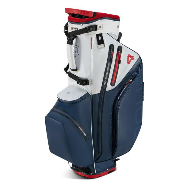 Big Max Aqua Hybrid 4 Standbag - Navy/Red