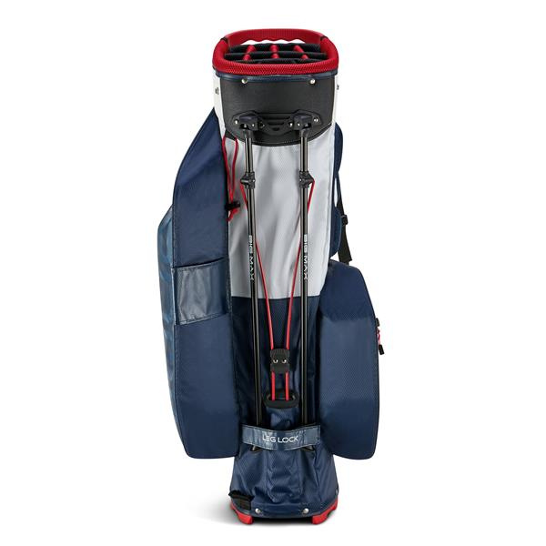 Big Max Aqua Hybrid 4 Standbag - Navy/Red