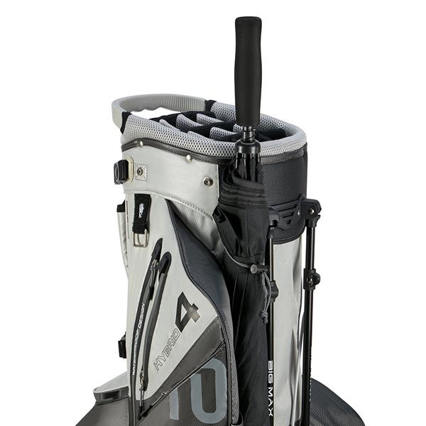 Big Max Aqua Hybrid 4 Standbag - Grey/Silver