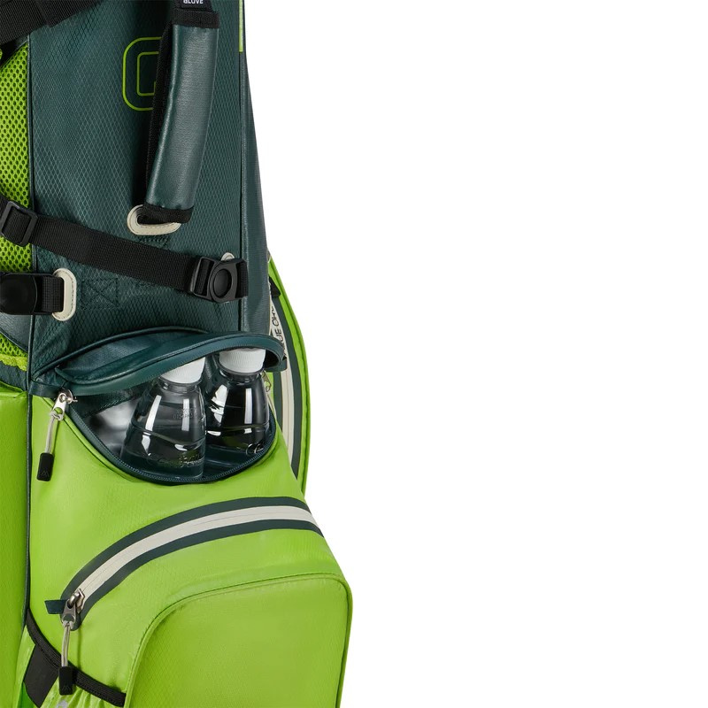Big Max Aqua Hybrid 4 Standbag - Forrest Green/Lime