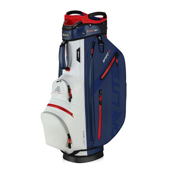 Big Max Dri Lite Sport 3 Cartbag - Navy/Red