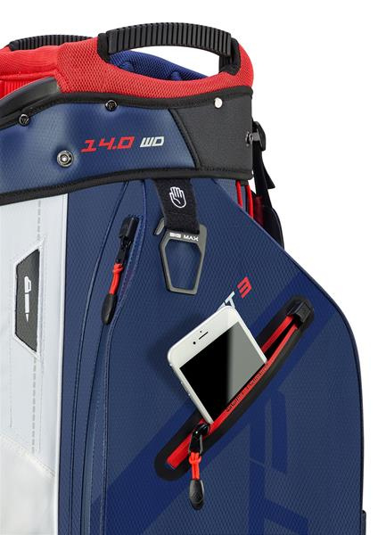 Big Max Dri Lite Sport 3 Cartbag - Navy/Red