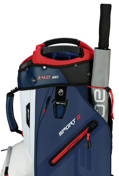 Big Max Dri Lite Sport 3 Cartbag - Navy/Red