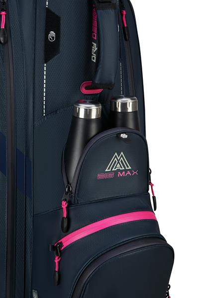 Big Max Dri Lite Sport 3 Cartbag - Steel blue/Fuchsia