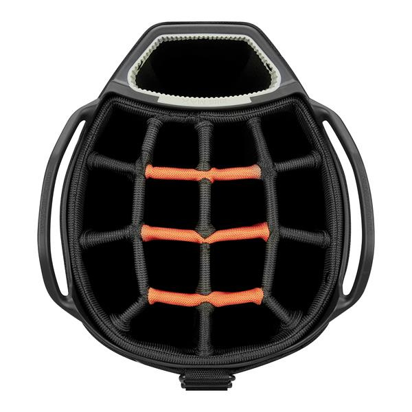 Big Max Aqua IPX Tour Cartbag - Black/Orange
