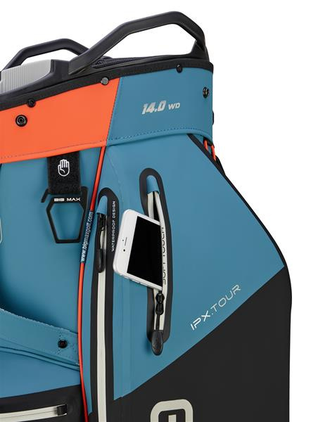 Big Max Aqua IPX Tour Cartbag - Black/Orange