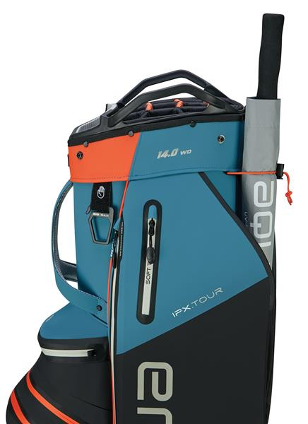 Big Max Aqua IPX Tour Cartbag - Black/Orange