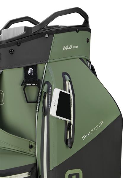 Big Max Aqua IPX Tour Cartbag - Olive Green/Black